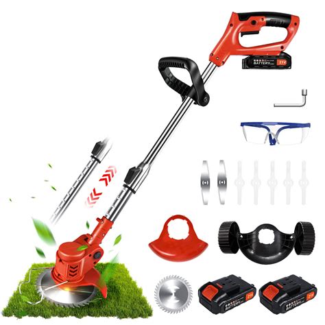 080 dual line bump-feed head makes advancing the cutting line simple and easy Attachment capable design accepts attachments from multiple brands Cushion and over-mold grip and handle for operator comfort 5 Year limited tool warranty. . Electric weed eater amazon